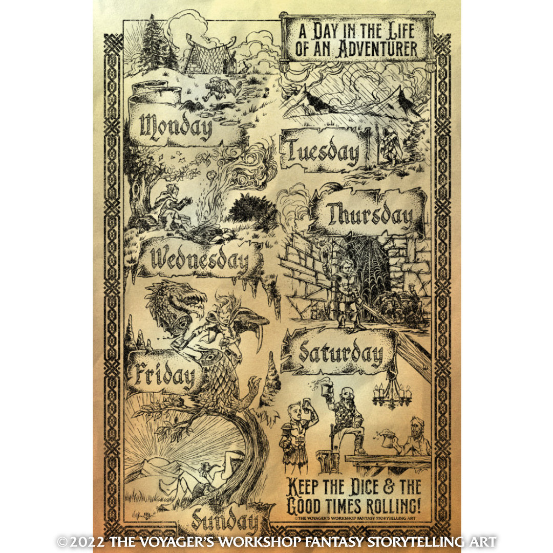 A Day in the Life Poster