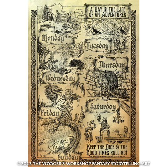 A Day in the Life Poster