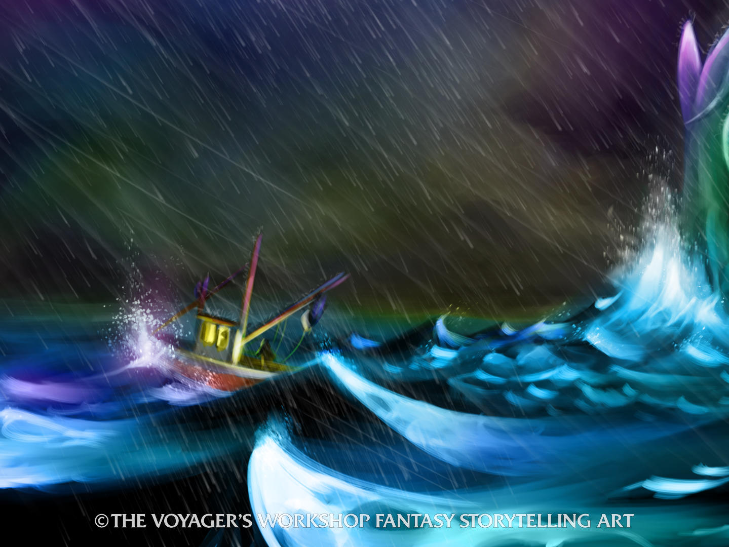 Cthulhu - Thunderstorm Poster