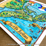 Map of the Maritimes - Original