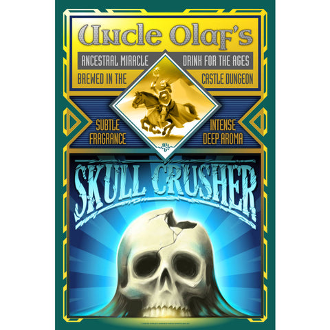 Uncle Olaf's Skull Crusher Poster