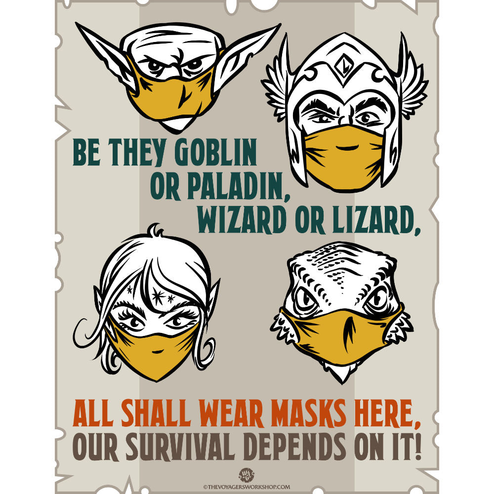 Masks Required Door Sign