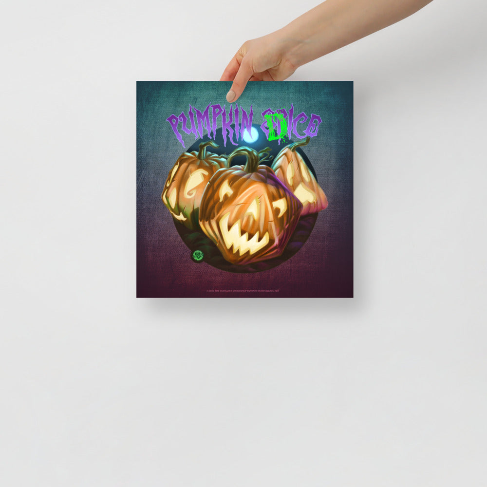 Pumpkin Dice Poster