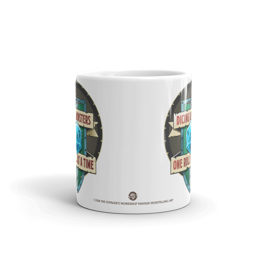 Dicing Monsters Badge Mug