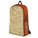 Adventure Map Backpack - Red