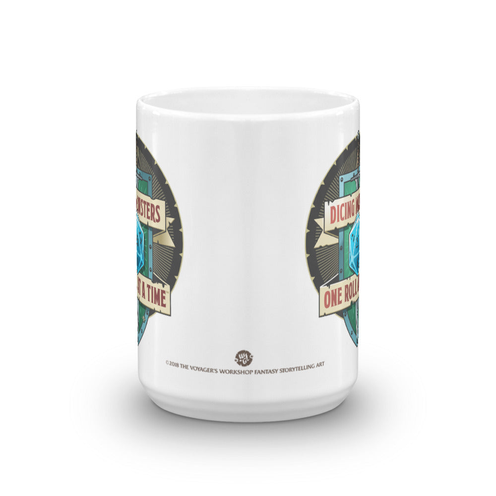 Dicing Monsters Badge Mug
