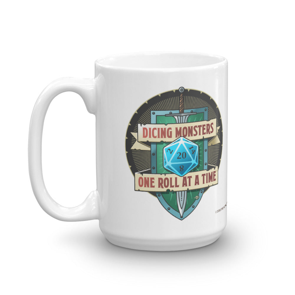 Dicing Monsters Badge Mug