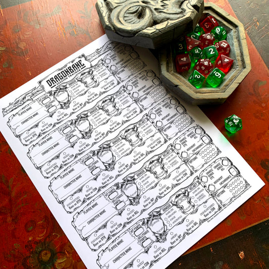 Dragonbane Session Tracker