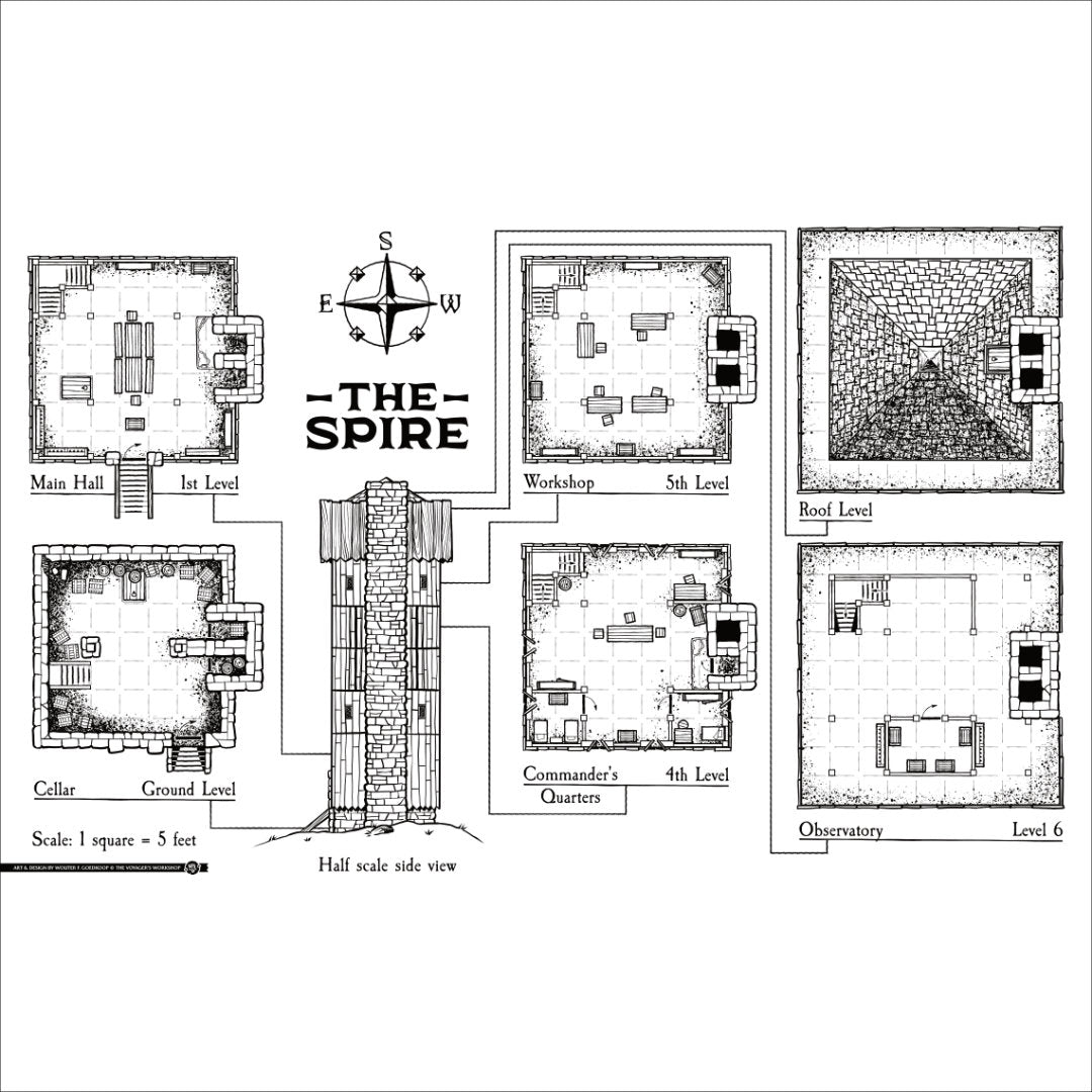 The Spire Map