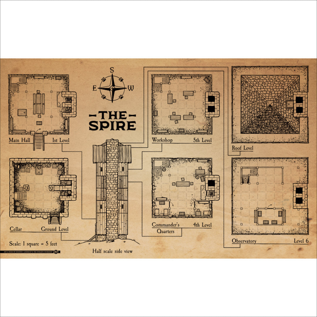 The Spire Map