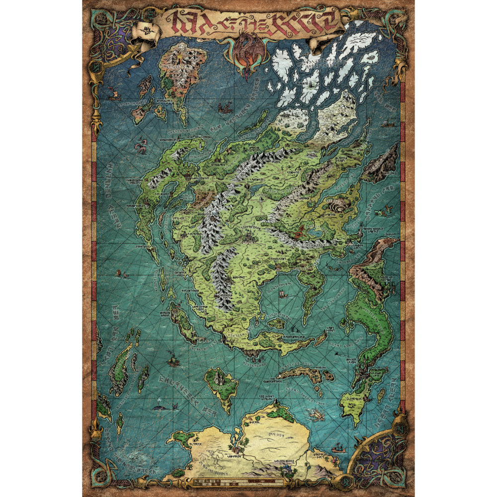 Map of the World - Digital