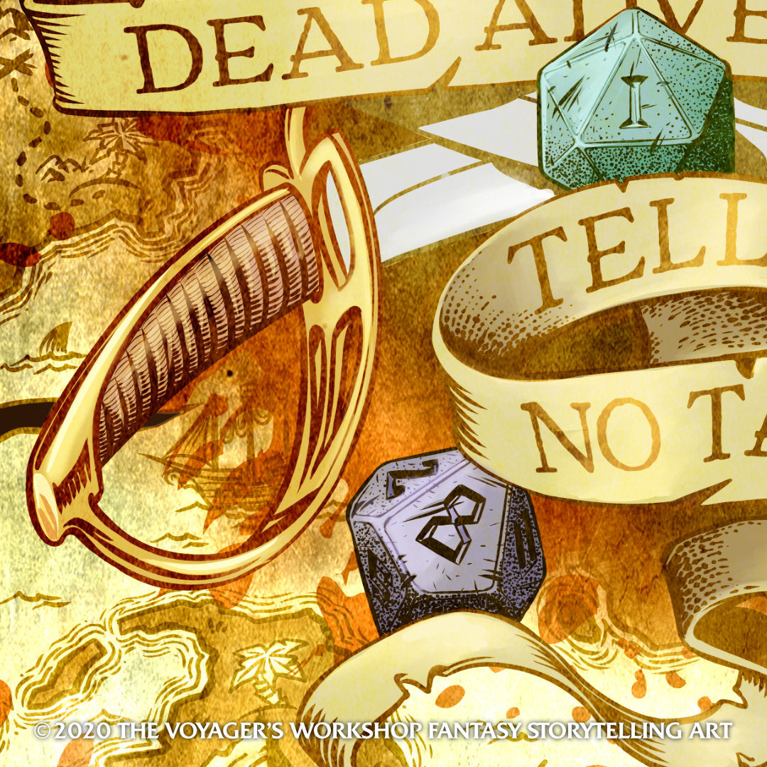 Dead Adventurers Tell No Tales Poster