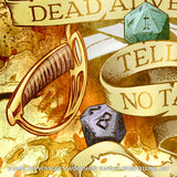 Dead Adventurers Tell No Tales Poster