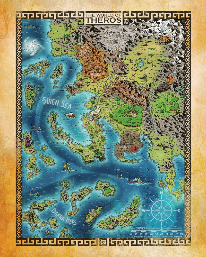 Map of Theros - Digital