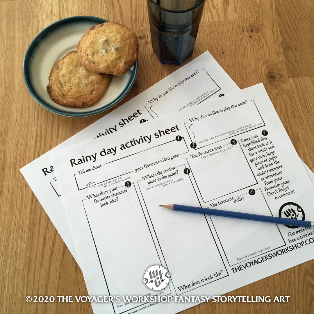 Rainy Day Activity Sheet