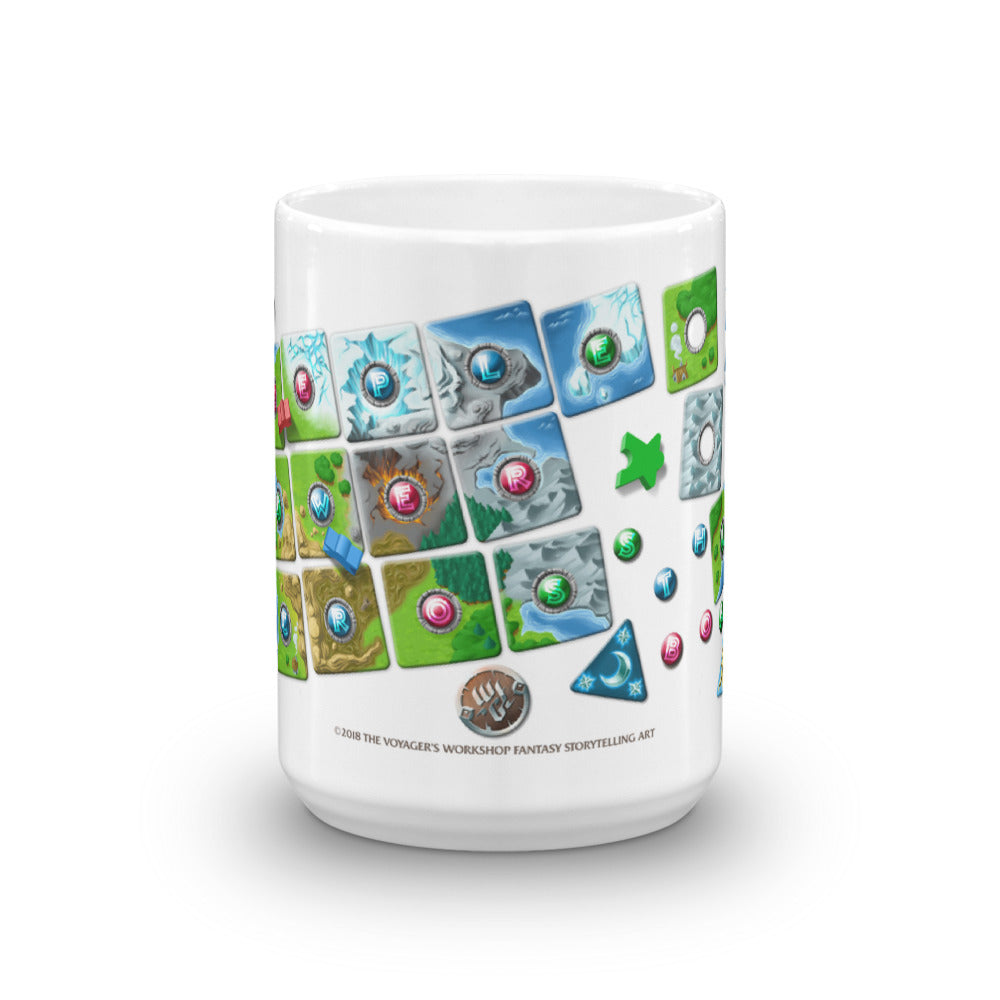 Meeple Power Across the Board Mug