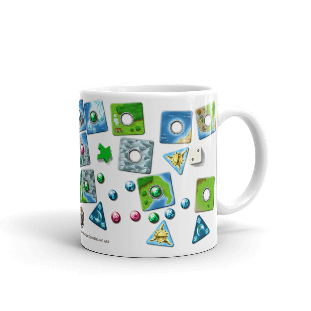 Meeple Power Across the Board Mug