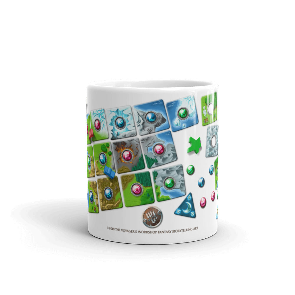 Meeple Power Across the Board Mug