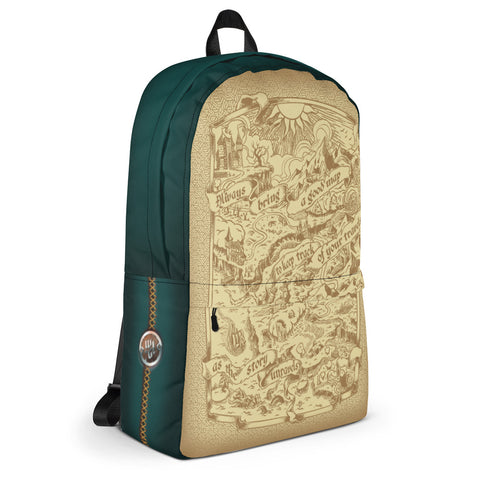 Adventure Map Backpack - Green