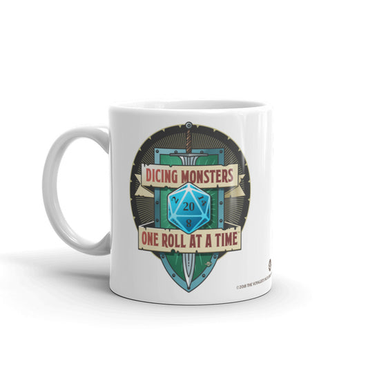 Dicing Monsters Badge Mug