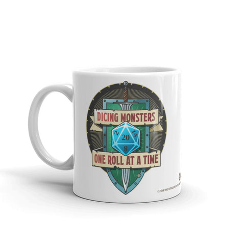 Dicing Monsters Badge Mug