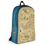 Adventure Map Backpack - Blue