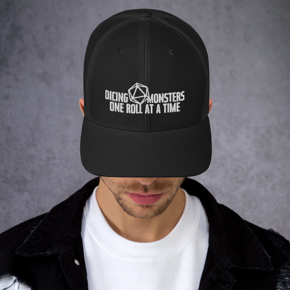 Dicing Monsters Trucker Cap