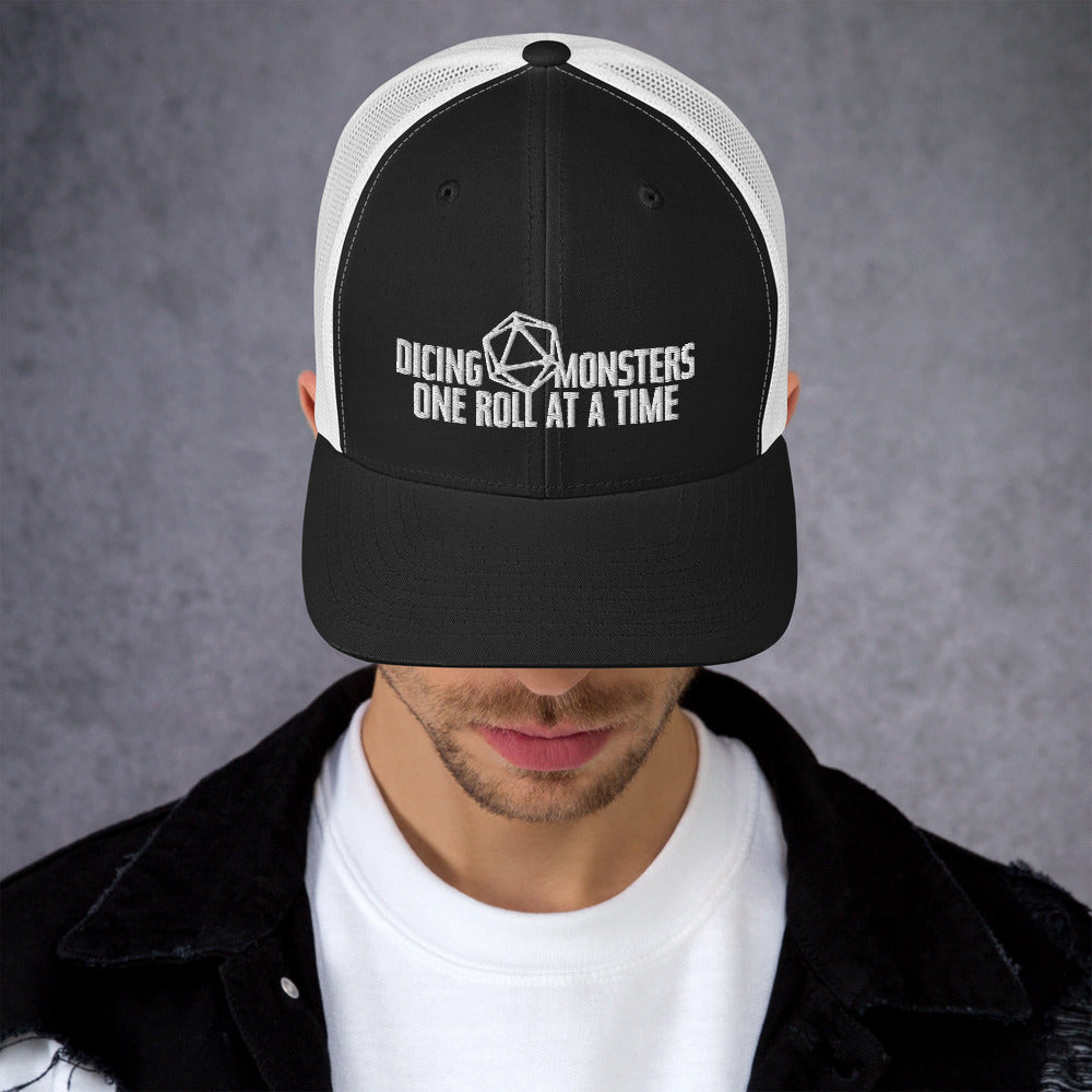 Dicing Monsters Trucker Cap