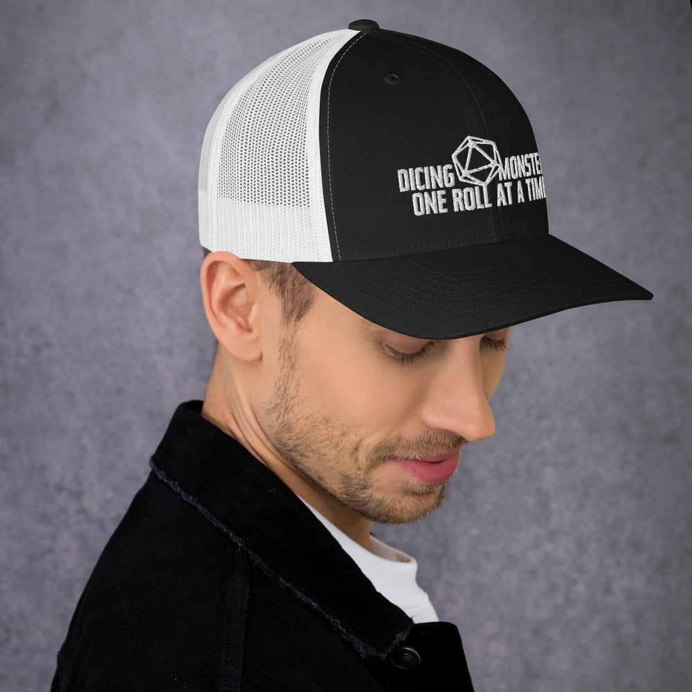 Dicing Monsters Trucker Cap