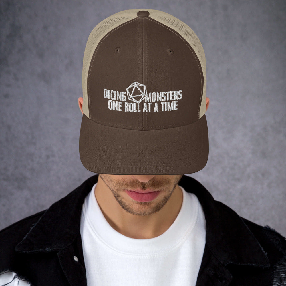 Dicing Monsters Trucker Cap