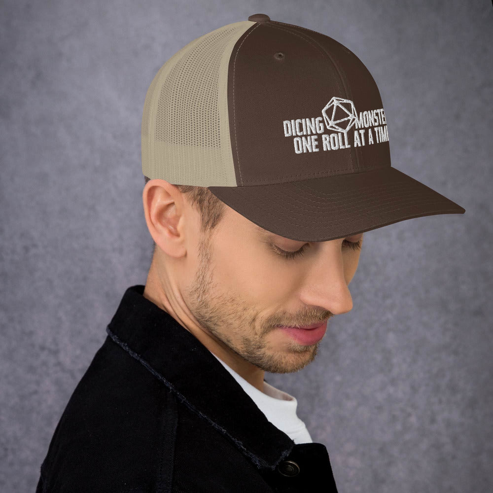 Dicing Monsters Trucker Cap