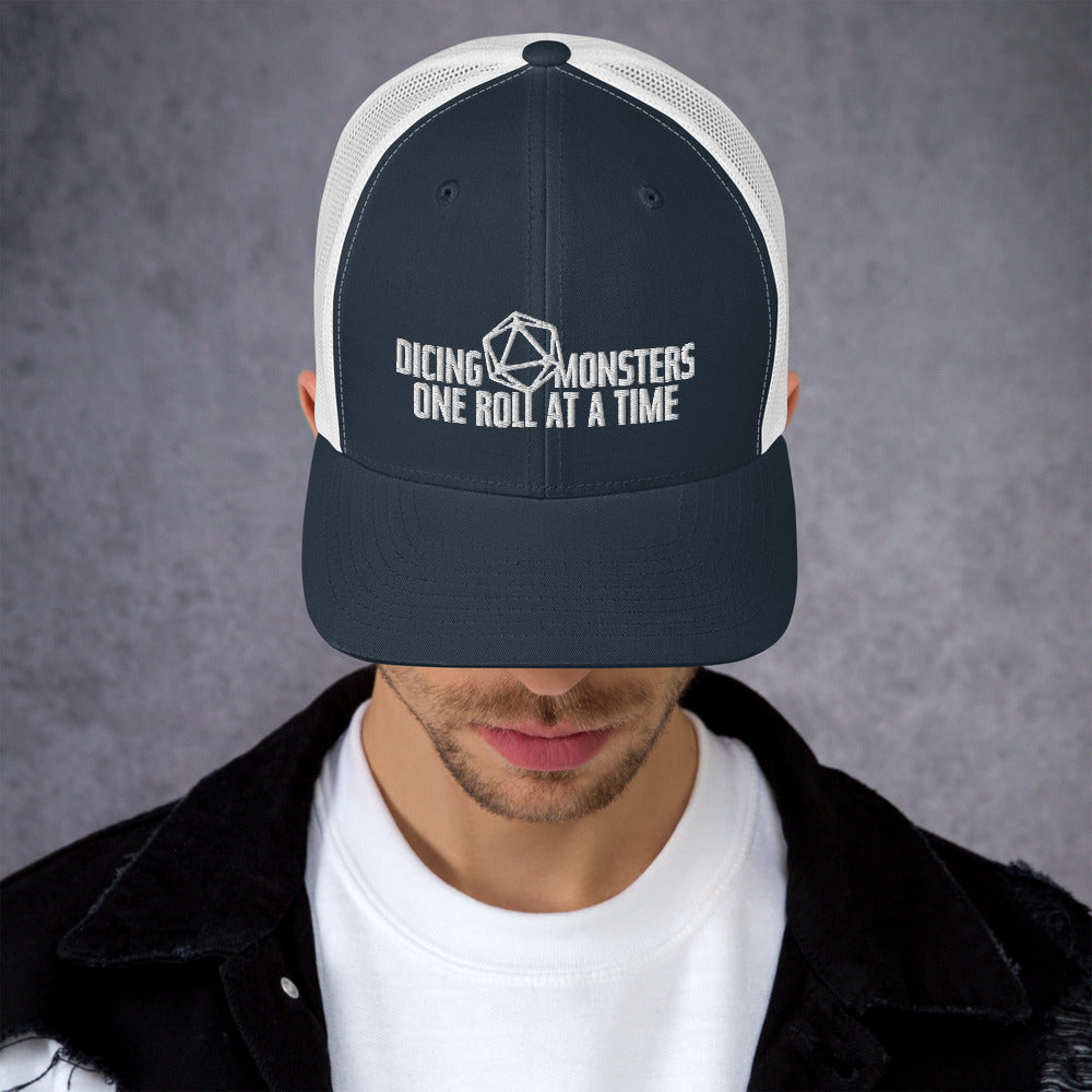 Dicing Monsters Trucker Cap