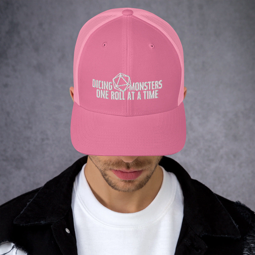 Dicing Monsters Trucker Cap