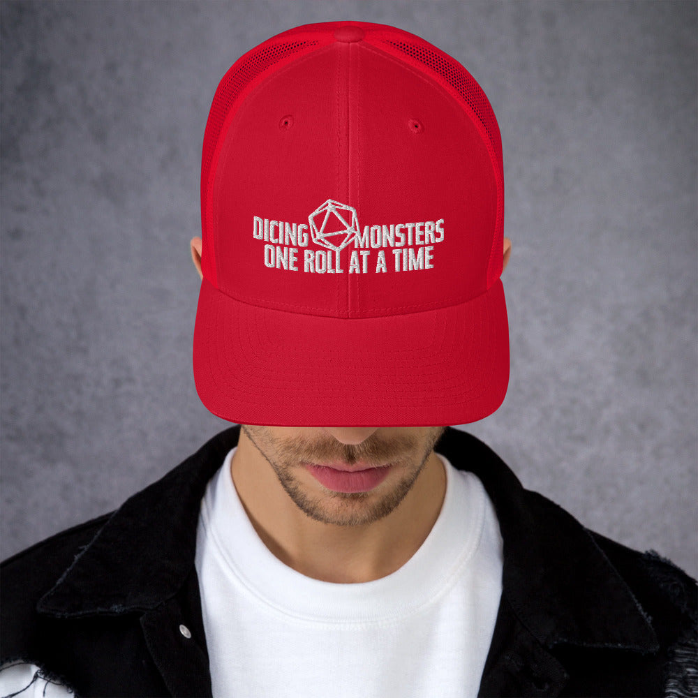 Dicing Monsters Trucker Cap