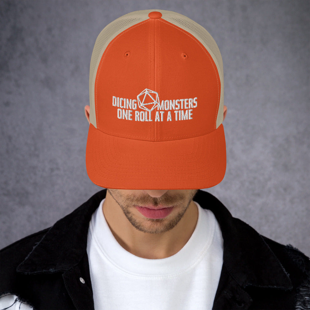 Dicing Monsters Trucker Cap