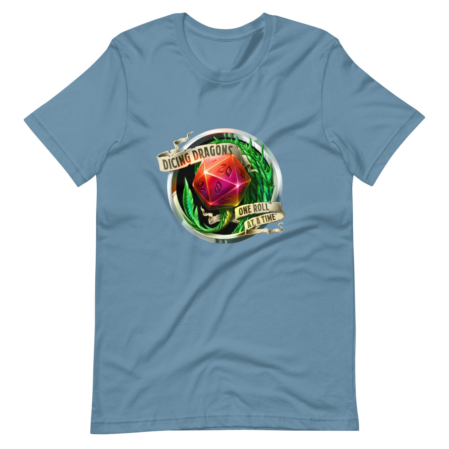 Dicing Dragons T-Shirt - Green - (Unisex)