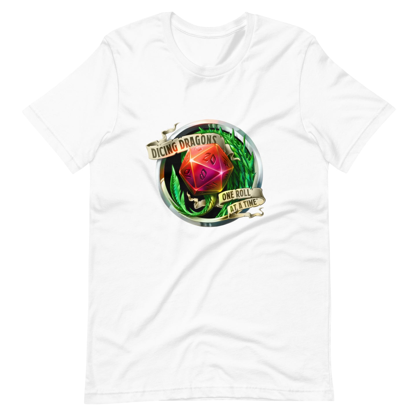 Dicing Dragons T-Shirt - Green - (Unisex)