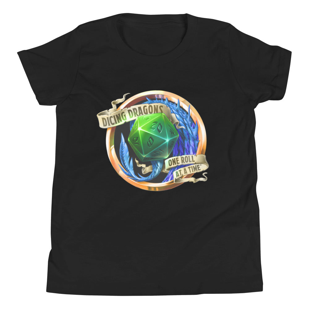 Dicing Dragons - Blue - T-Shirt (KIDS)