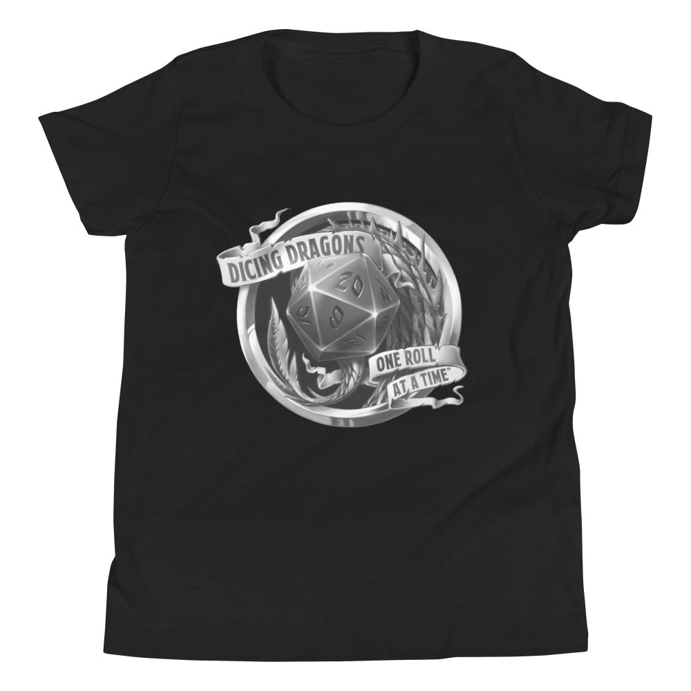 Dicing Dragons - Grey - T-Shirt (KIDS)