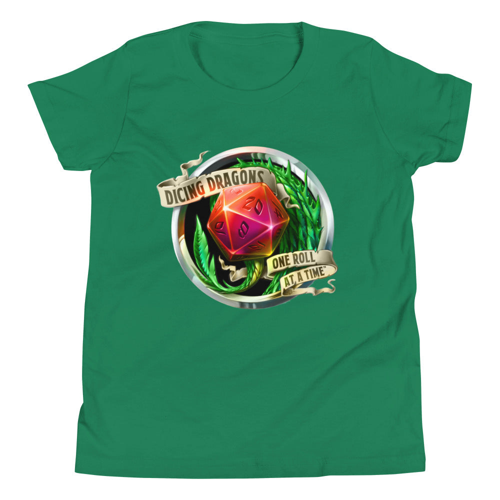 Dicing Dragons - Green - T-Shirt (KIDS)