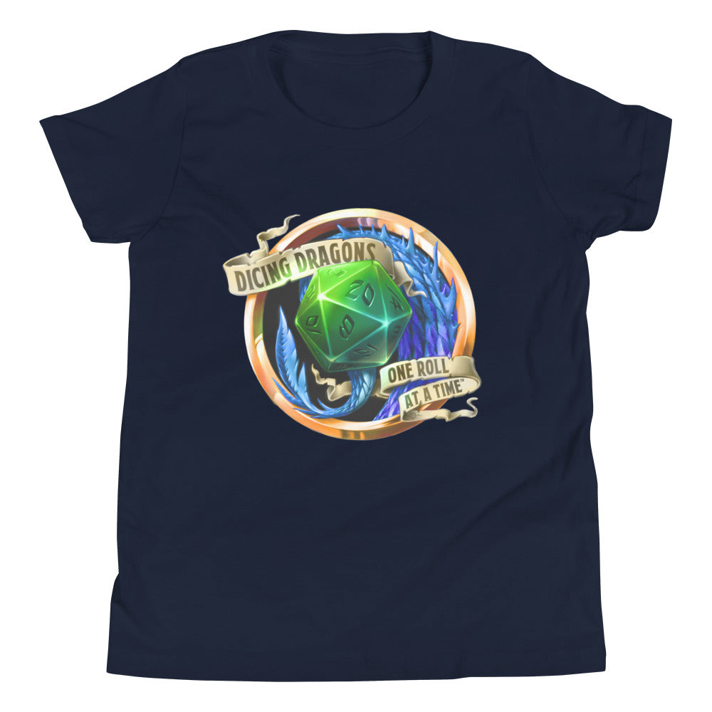 Dicing Dragons - Blue - T-Shirt (KIDS)