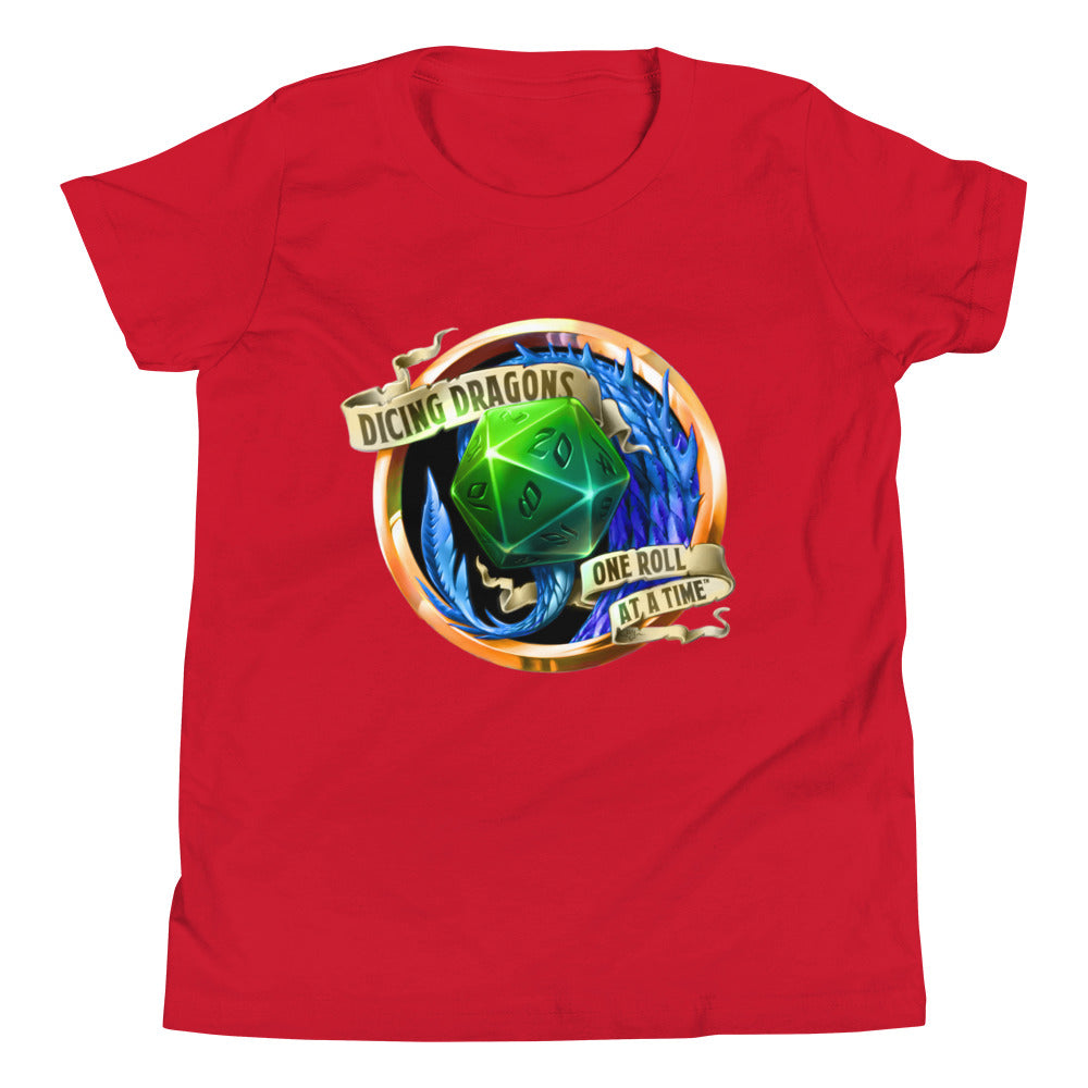 Dicing Dragons - Blue - T-Shirt (KIDS)