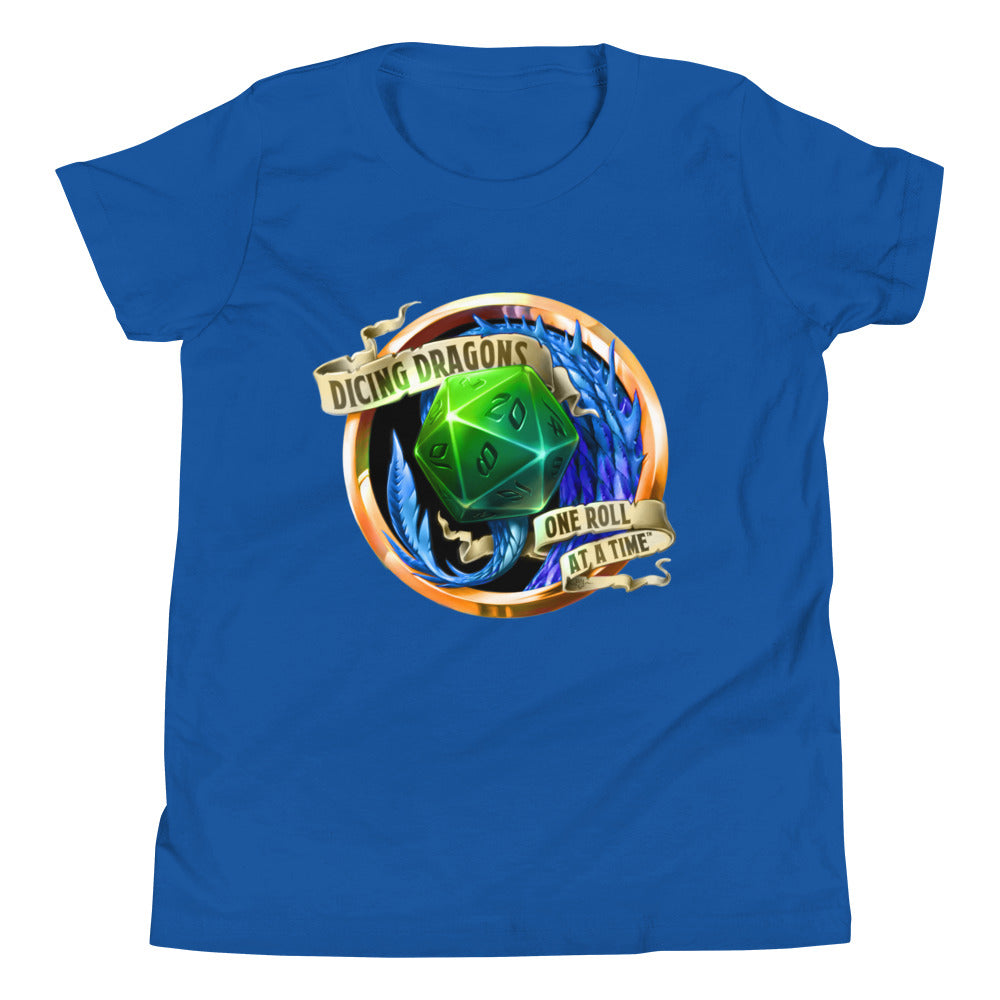 Dicing Dragons - Blue - T-Shirt (KIDS)