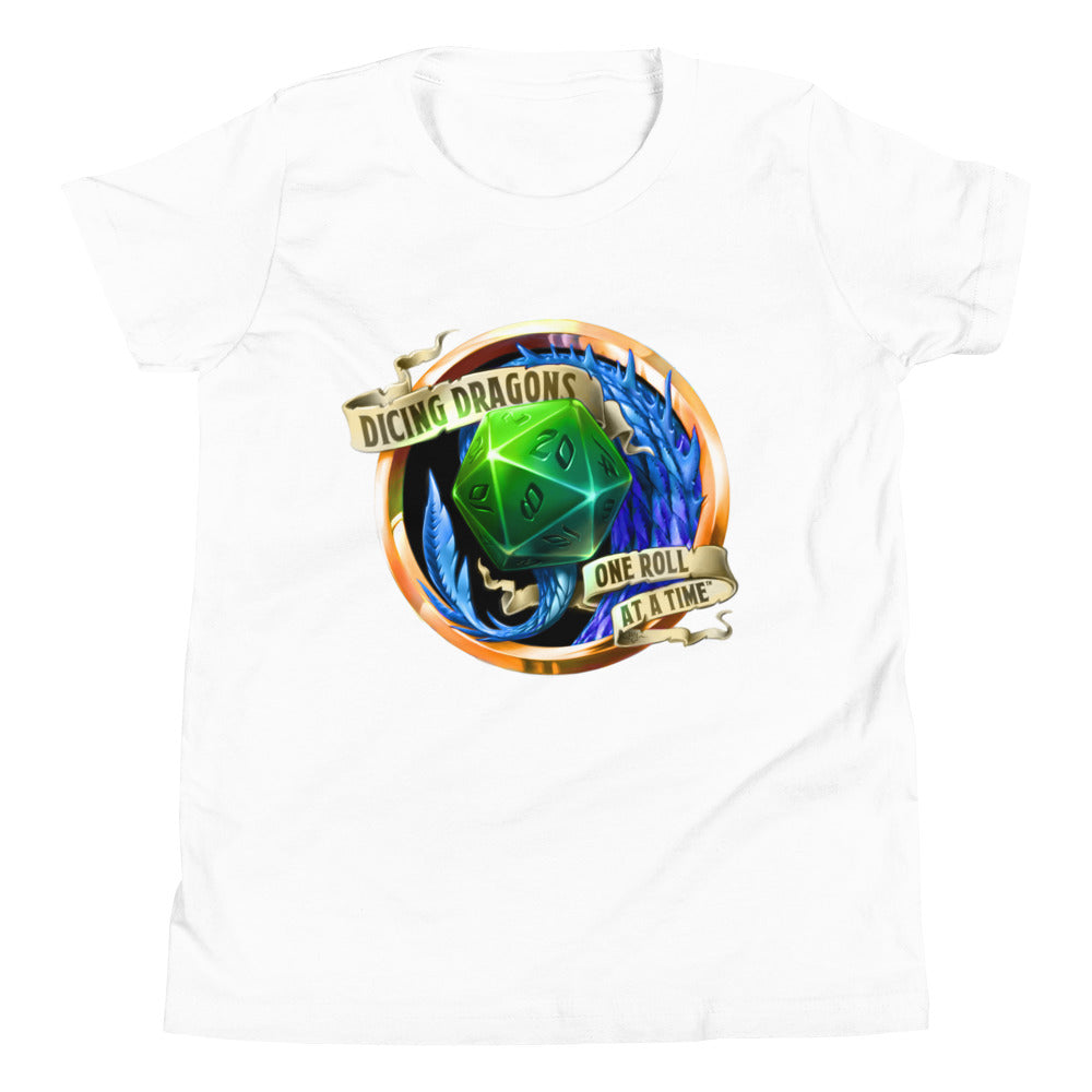 Dicing Dragons - Blue - T-Shirt (KIDS)