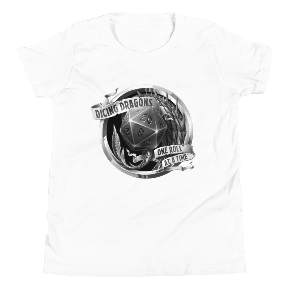 Dicing Dragons - Grey - T-Shirt (KIDS)